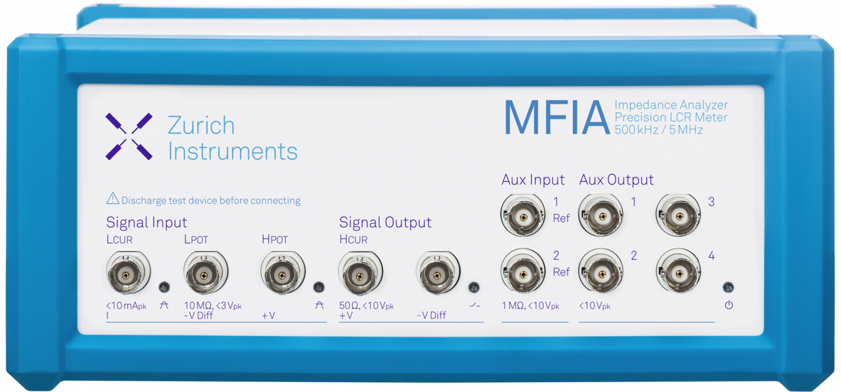 Picture of MFIA 500 kHz / 5 MHz Impedance Analyzer